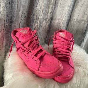 Hot pink Vans EUC